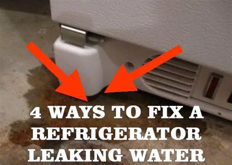 ge refrigerator leaking water inside freezer|Refrigerator Has Freezer Leaking Water Into Fridge